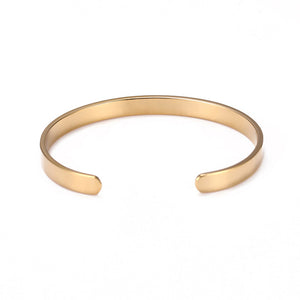 Simple Design Magnetic Bracelets Surface Cuff Bangle Personalized Bracelets
